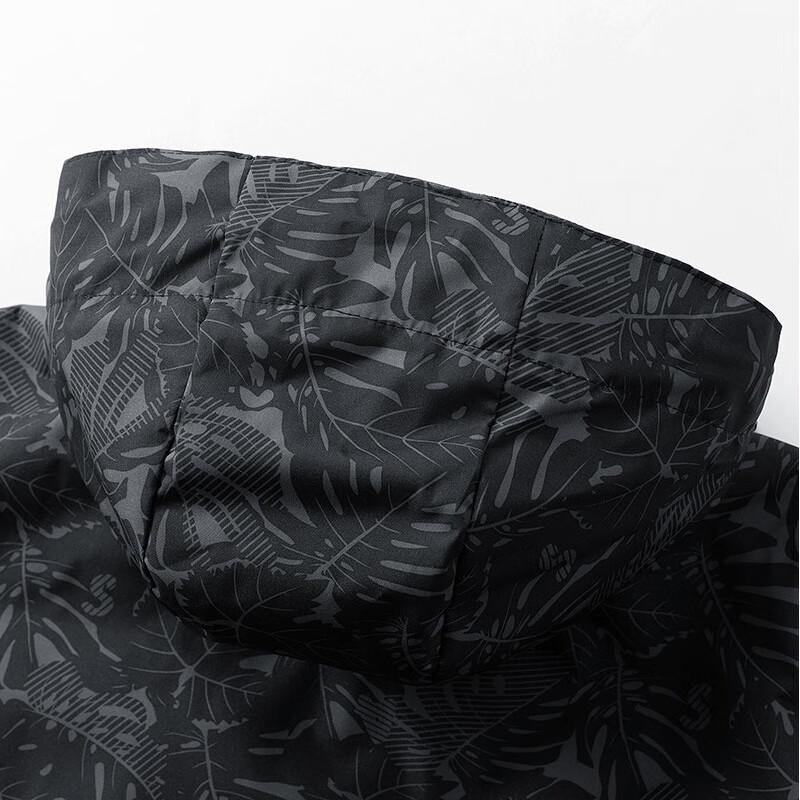 MaoRen Men's Spring Autumn Hooded Windbreaker Jacket