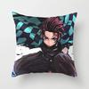 45 * 45Cm Anime Demon Slayer Kimetsu No Yaiba Printed Pillowcase Kids Bedroom Living Room Home Decor Pillow Cases Pillowcase