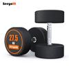 SEEYOFIT Rubber Coated Dumbbells & Adjustable Set