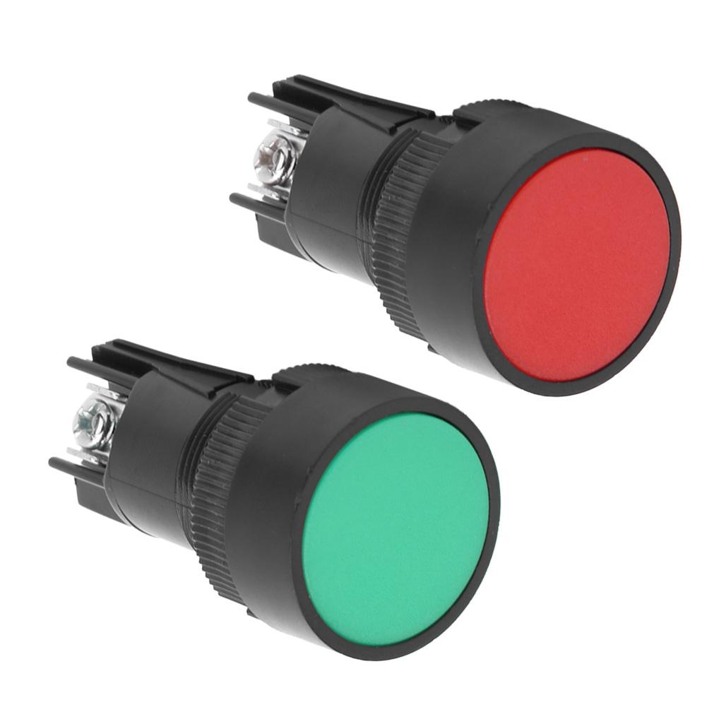 

10 Pcs Push Button XB2-EA Serial Control Switch 660V 10A Reset Button 660V