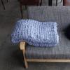 Thick Yarn Soft Warm Large Winter Bed Sofa Hand Knitted Blanket Home