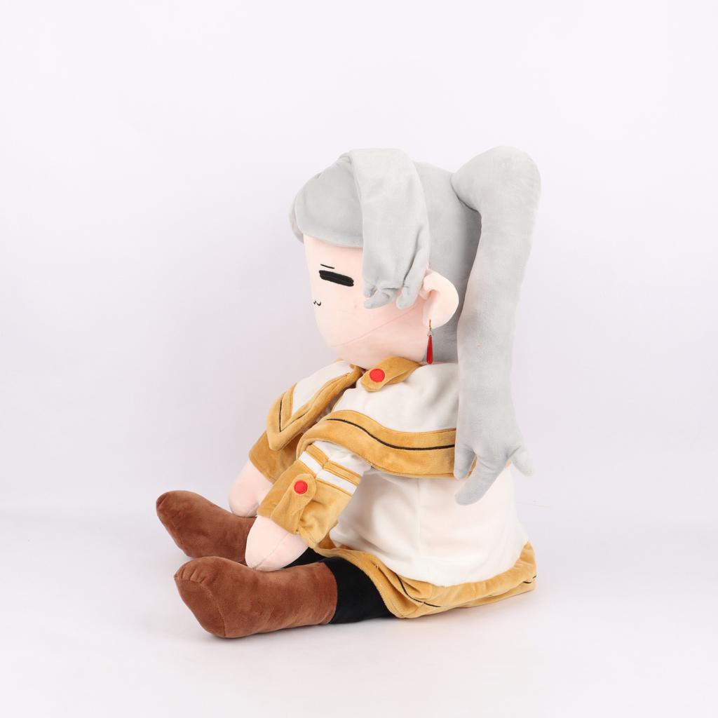 Frieren Beyond Journey's End Cartoon Plush Toy Extra Large Soft Anime Stuffed Doll for Fans Collectible Birthday Gift Home Decor