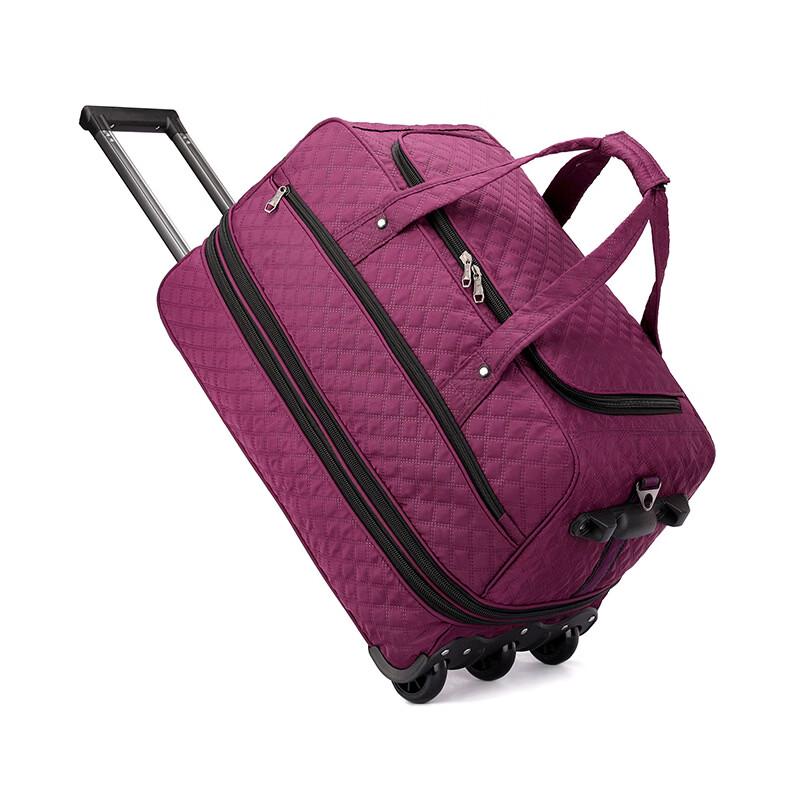 Foldable Travel Duffle Bag with Trolley Sleeve