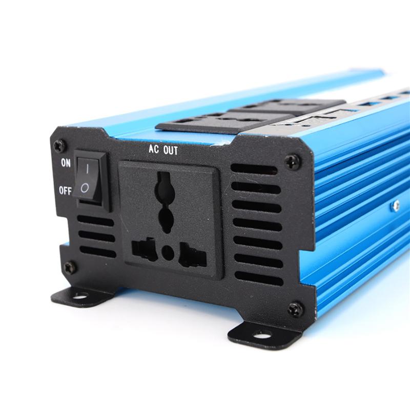 Modified Sine Wave Inverter 3000/4000/5000W Voltage Transformer 4 USB Ports LCD Display DC 12V/24V TO 220V Inverter Converter