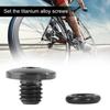 M5 Bicycle Hydraulic Disc Brakes Screw Bike Bleed Screw Bolt With O-Ring Parts For Shimano XT, SLX, Zee, Deore & LX