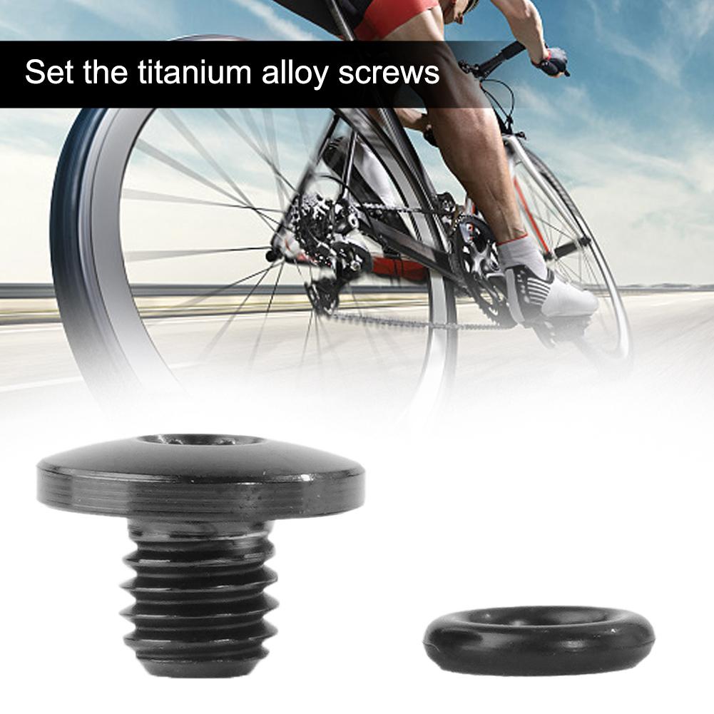 M5 Bicycle Hydraulic Disc Brakes Screw Bike Bleed Screw Bolt With O-Ring Parts For Shimano XT, SLX, Zee, Deore & LX