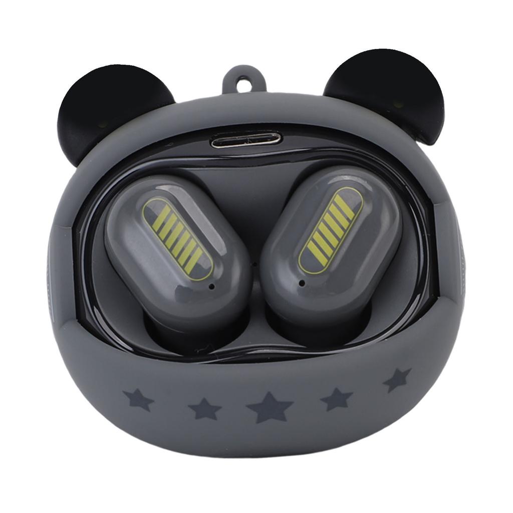 Wireless Earbuds Noise Reduction Stereo Bluetooth Earphones with Face Changing Case for Gaming