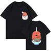 Unisex Mange Y2k Clothes Japanese Anime Chainsaw Man T Shirt 90s Funny Pochita T-shirt Makima Harajuku Graphic Tee Tshirt