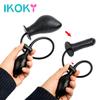 Inflatable Dildo 4-9cm Dilator Anal Plug For Women Vaginal Butt Expander Men Anus Plugs Female Masturbator Fake Penis Sex