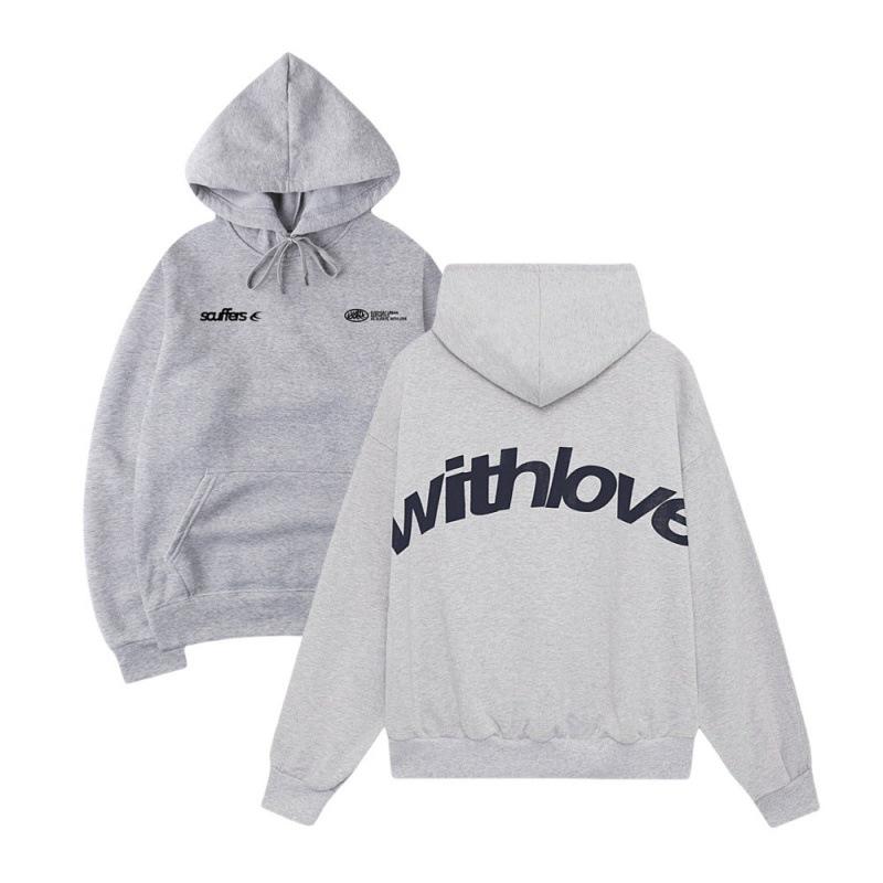 Eurasian Size Fleece Sweater Loose Letter Casual Fashion Sports Hooded Sweater Jumper