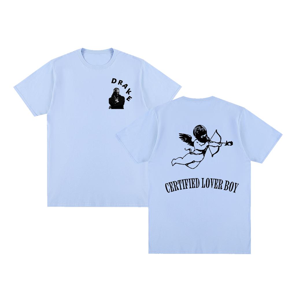 Drake Certified Lover Boy Album Vintage Tshirt Rapper Hip Hop Fashion Cotton Men T shirt New Tee Tshirt Womens Tops