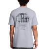 Under Armour Curry Verbiage Graphic Print Crew Neck T-Shirt Men Tops Steel 1387110-035