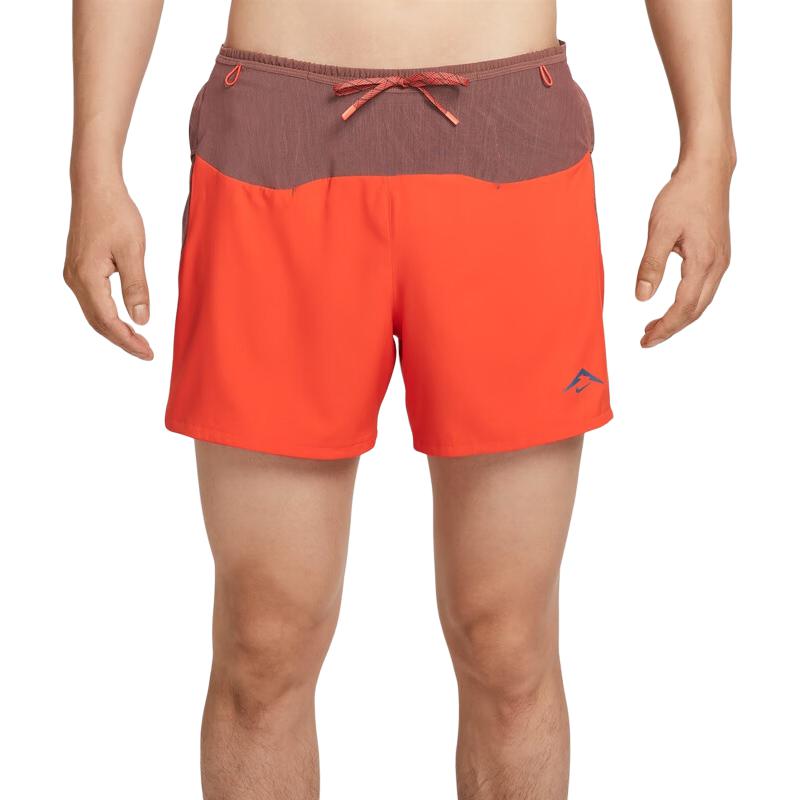Nike Men s Trail Dri-FIT ADV 5 Inch Brief-Lined Running Shorts Red HJ3573-633 2XL