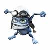 Funny Beautiful Anime Crazy Frog Car Sticker Waterproof Cover Scratch Funny Sticker Window Motorcycle Fine Decal Decor PVC