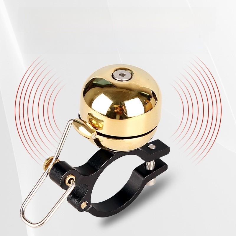 Bicycle Bell Alloy Vintage Copper Bell Mountain Bike Horn Cycling Gear For Mountain Riders