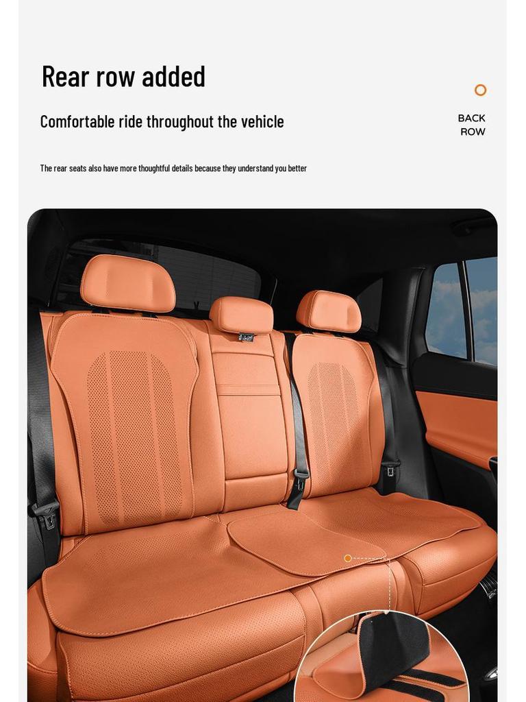 Full-Coverage Thin Seat Cushions for Tesla Cars