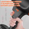 80MM Turbo Fan Violent Air Gun 500g Thrust Stepless Speed High Power Turbofan Leaf Blower Handheld Jet Fan With Battery