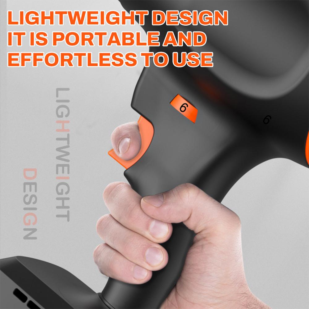 80MM Turbo Fan Violent Air Gun 500g Thrust Stepless Speed High Power Turbofan Leaf Blower Handheld Jet Fan With Battery