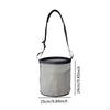 Equestrian Hay Bag for Outdoor Use, Grain Feedbag with Mesh Design And Solid Base