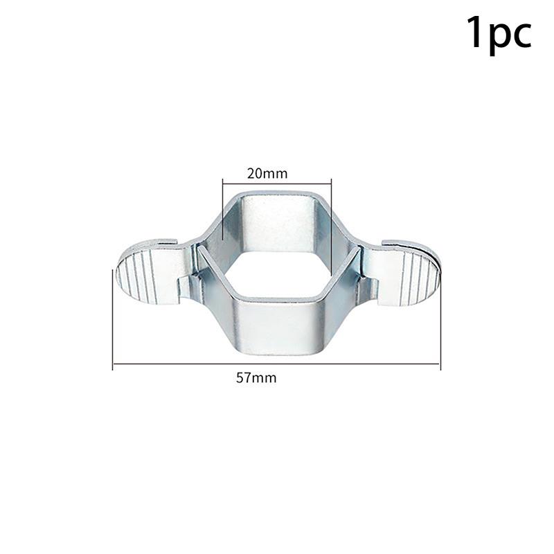1 /10PC Water Heater Hose Faucet Repair Hose Wrench  4Points Corrugated Pipe Detachable Wrench Installation Large Angle Wrench