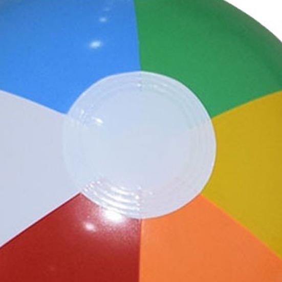 10Pcs Inflatable Beach Ball Leak-proof Inflatable Play Ball Colorful Balloons Beach Sports Shower Ball for Summer Activities
