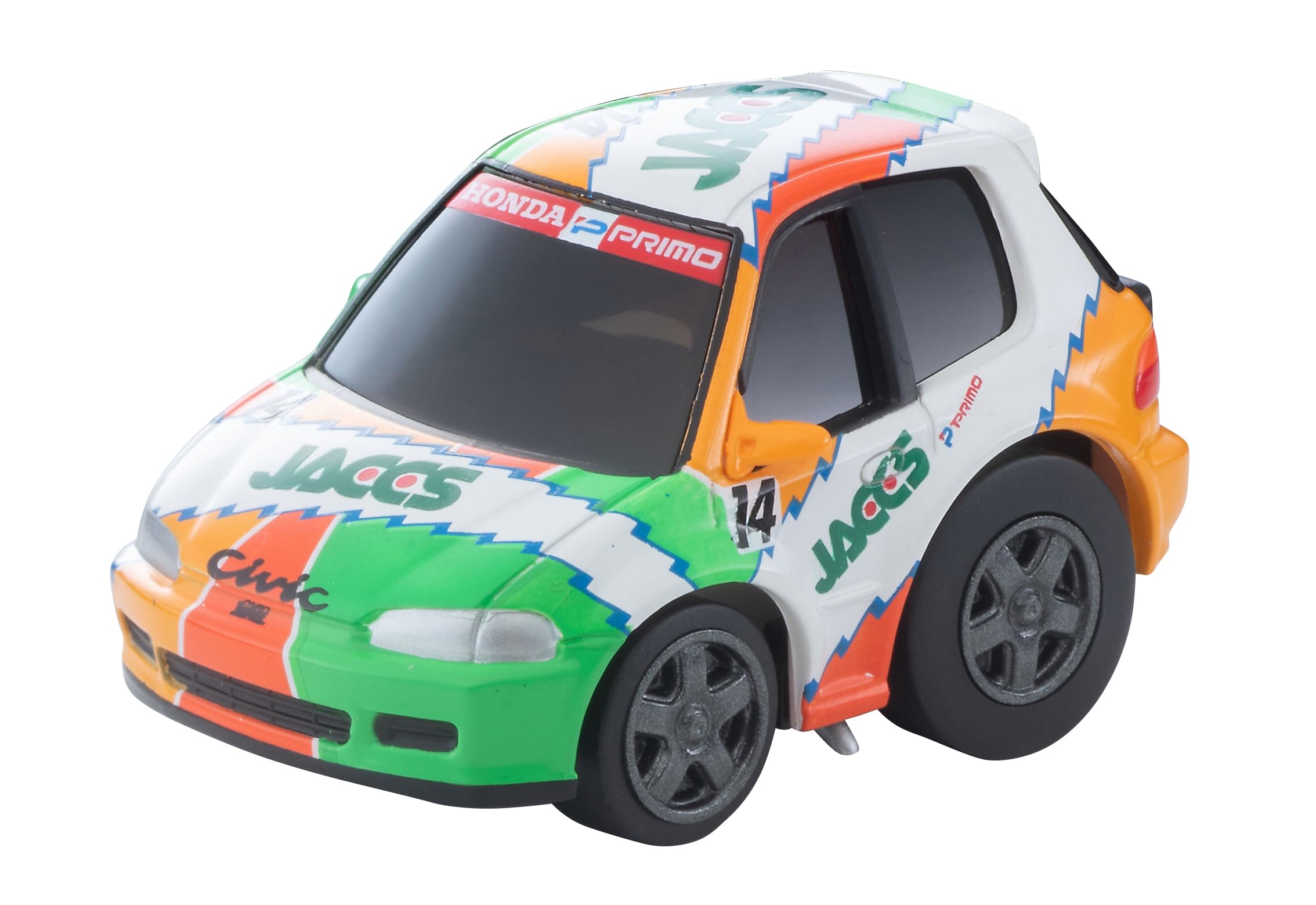 

Tomytec Choro Q zero JACCS Civic 1993 готовая модель Z-61d,