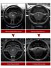 VW GTI GOLF 2026 Meleg VW VOLKSWAGEN Autó Kormánykerék Borítás Csúszásgátló Szénszálas Kormányfogantyú Sapka VW GTI Polo Golf Pa-hoz