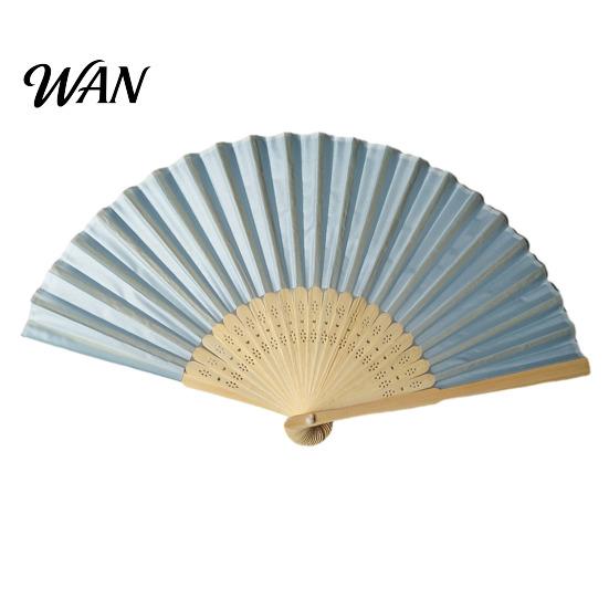 Lightweight Bamboo Fan Chinese Style Silk Folding Fan, Ribs Decorative Handheld Summer Cooling Portable Party Favors for Men Women Wooden