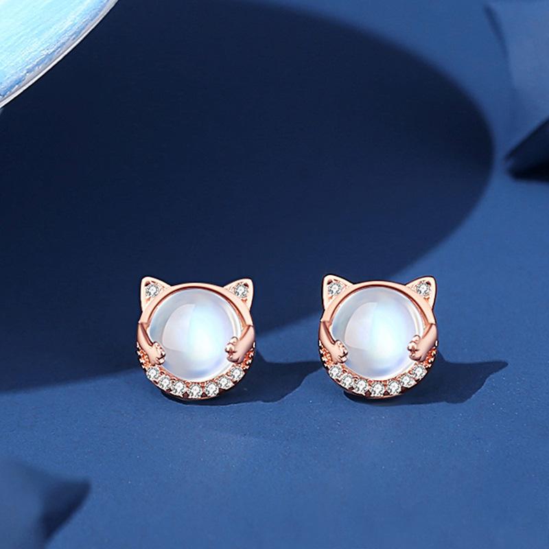 

Танциз стерлингового серебра 925 пробы циркон серьги серьги-капли для женщин подарки на свадьбу розового золота