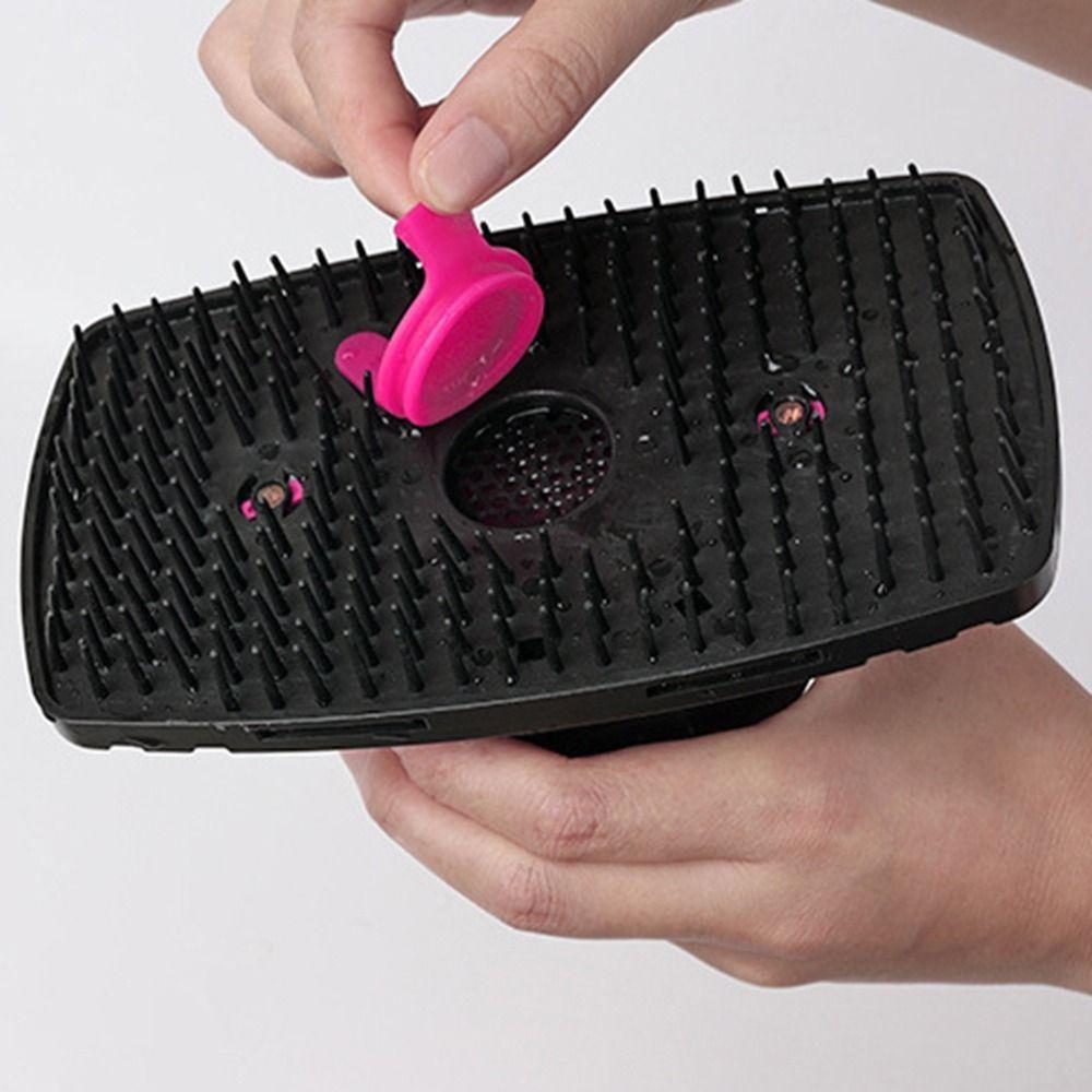 Adjustable Straps Harness Spray Brush Sprayable Pet Hair Grooming Tools Pet Bathing Brush Cats