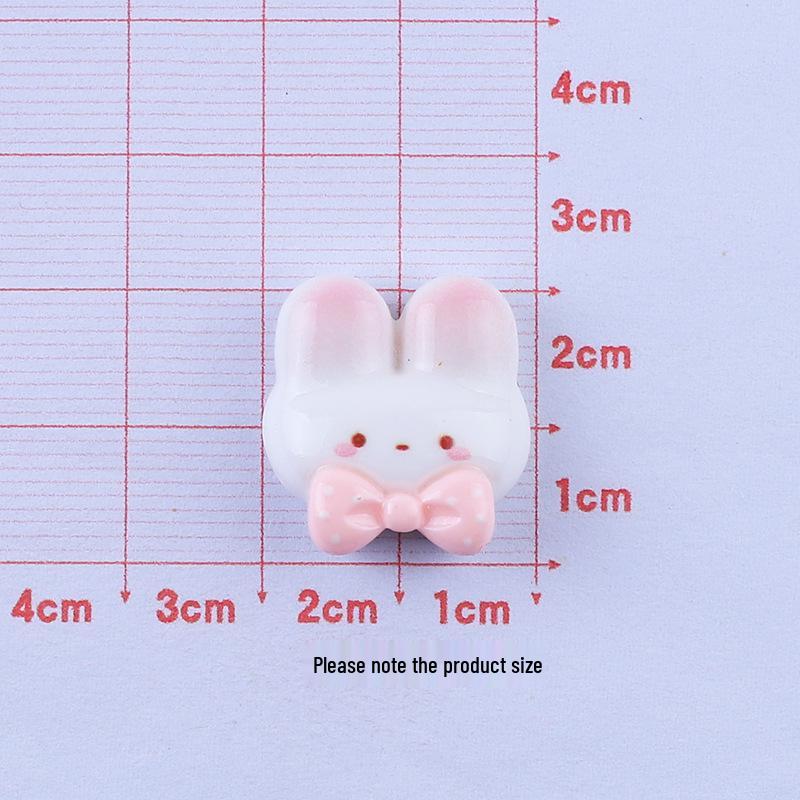 Glossy Handmade Cartoon Girl Resin Charms for Crocs and DIY Jewelry