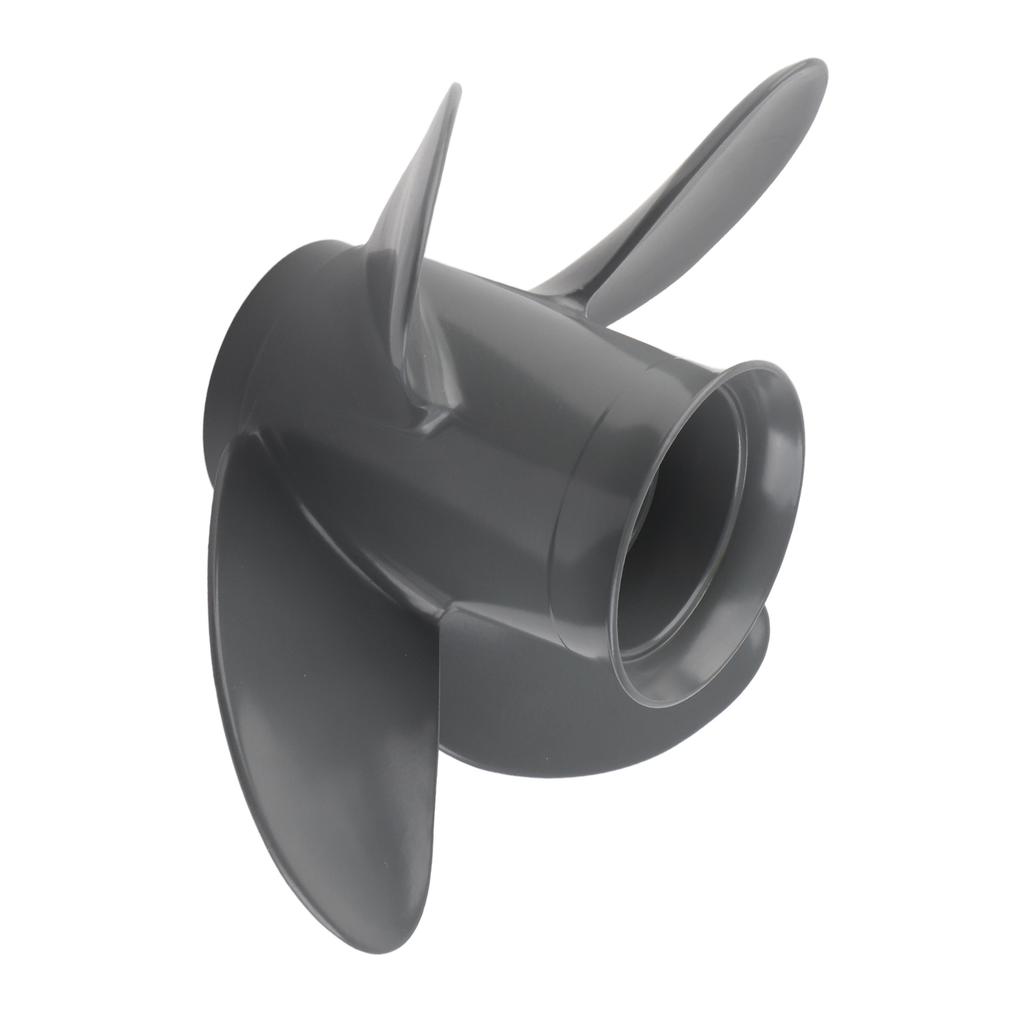 Außenborder-Propeller Hoher Schub 4 Blätter 13 Zähne Aluminiumlegierung Passend für 35-60 PS Motor