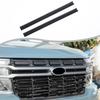 Glossy Black Front Grille Center Mesh Front Face Trim For Ford Maverick -24