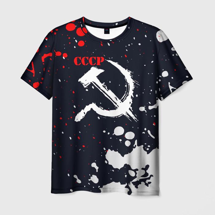 New Vintage CCCP Russian Men's 3D Printed T-Shirts Fashion USSR Soviet Union Pattern Short Sleeve Tee shirt Street Tops Clothing