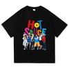 BabyMonster Scharfe Soße T-Shirt 2025 Neues Lied Mode Retro Damen Herren Kleidung Vintage Harajuku Hochwertige Oberteile Baumwoll-T-Shirts