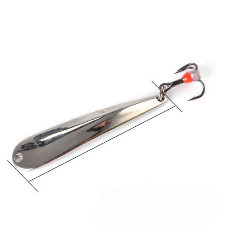 

Наживка для зимней рыбалки Рыболовная приманка Приманки Luya Блестящие длинные носики Убивающие твердые приманки Металлическая приманка Искусственная приманка Pesca Роторная приманка Тройной крючок Жесткая приманка 7g