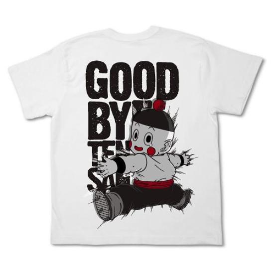 

Dragon Ball Kai Goodbye Kai White L Ten-san T-shirt Size белый