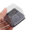 50pcs Plastic Moon Cake Muffin Boxes Container Holder Bakery Treats Durable Easy To Carry Gift Packaging