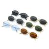 2025 Unisex Japanese-Style Metal Round Sunglasses: Retro Trendy Small Frame for Women