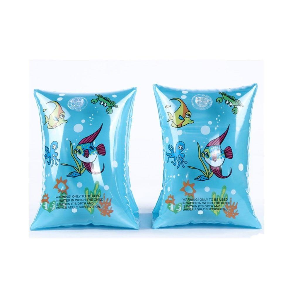 

Надувной браслет для плавания в бассейне, кольцо на руку для плавания, поплавок, воздушные рукава, круглые воздушные рукава синий