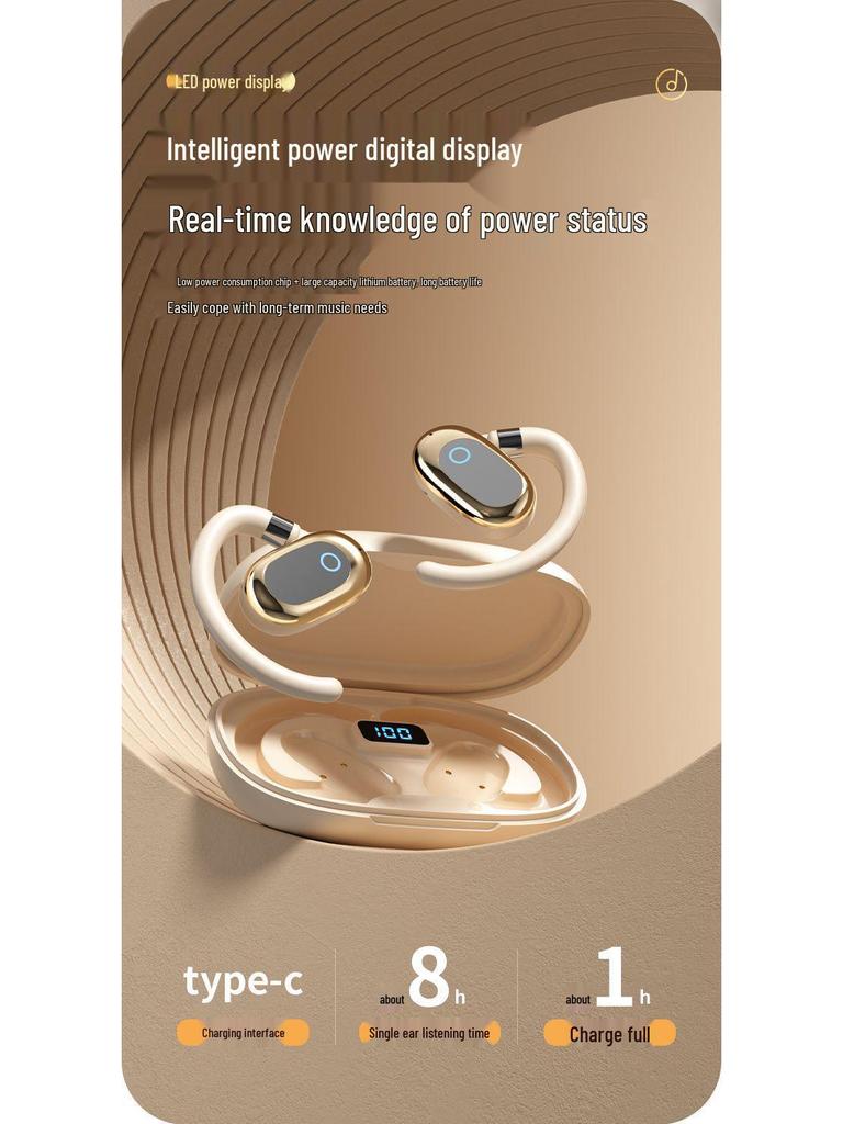 2025 Universal Rotation Over-Ear True Wireless Bluetooth Headphones with Berlin Sound & Long Battery Life