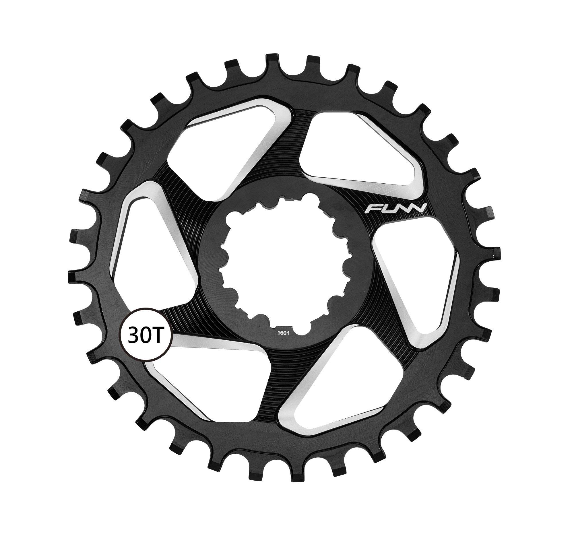 

Funn Solo DX Narrow Wide Chainring Direct Mount Boost 30 (SRAM compatible, compatible, Black, Teeth) чёрный