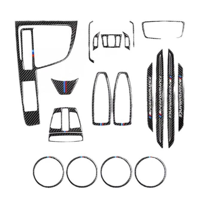 BMW X1 F48/F49 2016-2018 Carbon Fiber Center Console Air Outlet Sticker