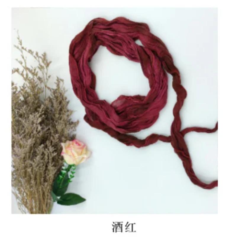 New Tie-dyed Irregular Color Womens Wear Scarf Womens Wear Scarf Autumn Winter Fashion Scarf Warm Silk Scarf Wraps Scarves Shawl