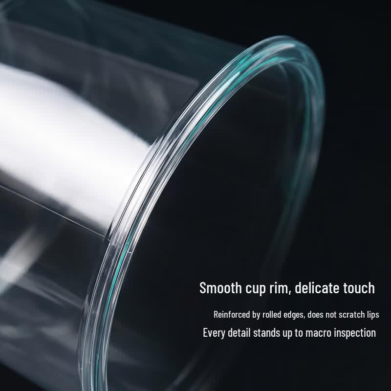 Xin Ya Thickened Disposable Rolled Rim Transparent Plastic Cups