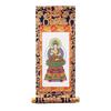 Sunmany Principal Image Hanging Scroll, Dainichi Nyorai, Shinto Hanging Scroll, Mounted by Artisans with Gold Thread, for Shingon and Tendai