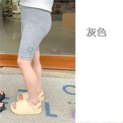 Kids Summer Thin Modal Half Pants Boys Girls Breathable Outer Wear Mid Length Shorts 90