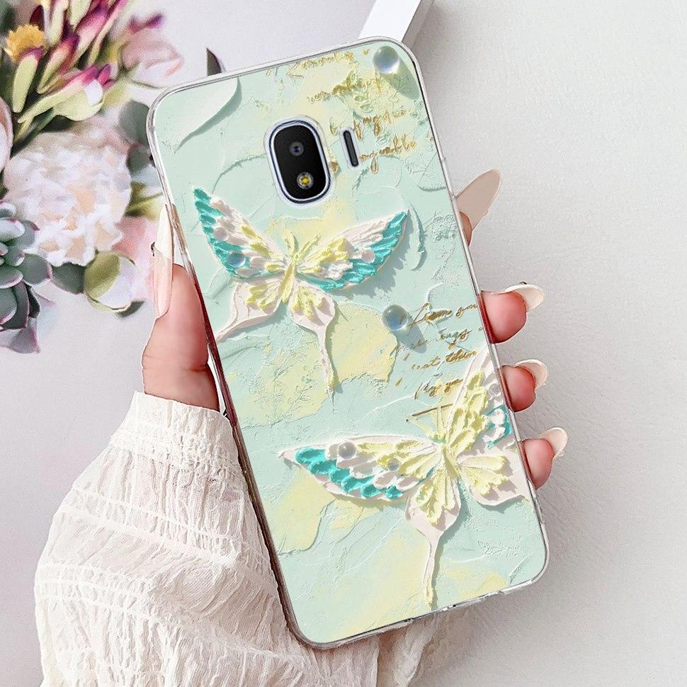 For Samsung J2 Pro 2018 Case SM-J250N Soft Silicone Luxury Letters Cover For Samsung Galaxy J2 Pro J2Pro Phone Cases Bumper