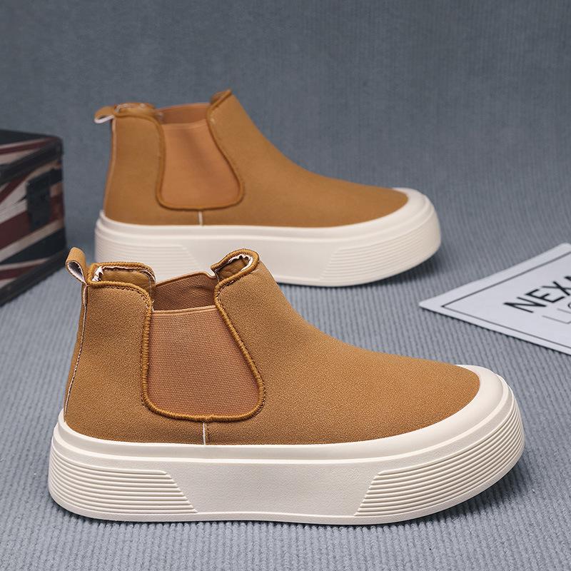 Winter Casual High-top Board Shoes Thick-soled Non-slip Lightweight Martin Boots