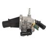Thermostat With Housing 55224021 High Precision Coolant Thermostat Replacement for Fiat Panda 500 Lancia 1.3 Multijet